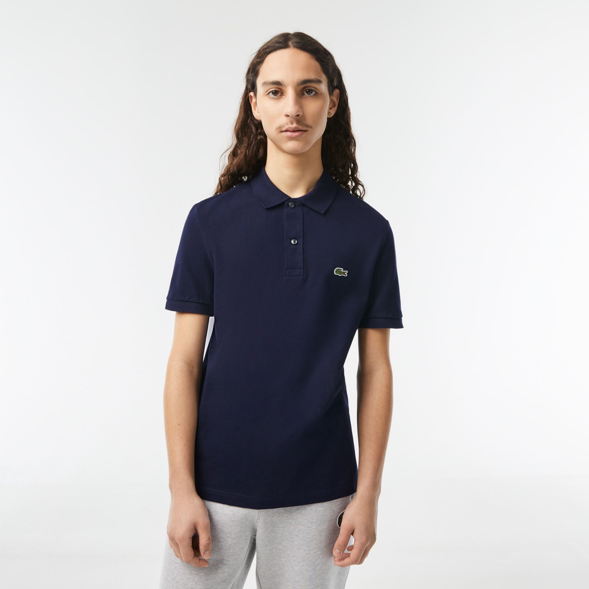 Εικόνα της Ανδρική Polo Μπλούζα Petit Pique Slim Fit