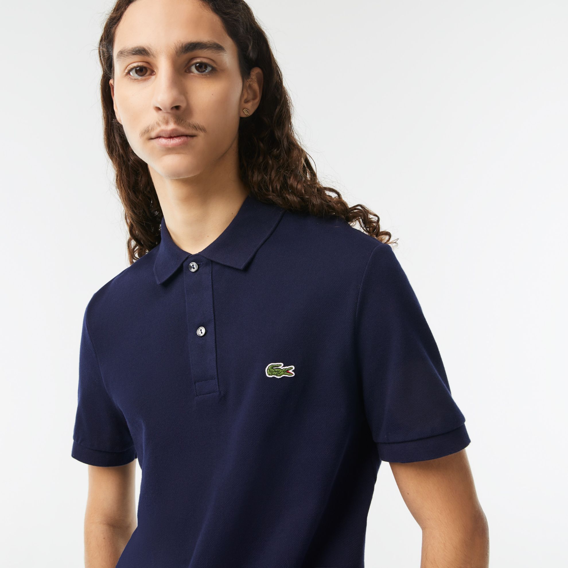 Εικόνα της Ανδρική Polo Μπλούζα Petit Pique Slim Fit