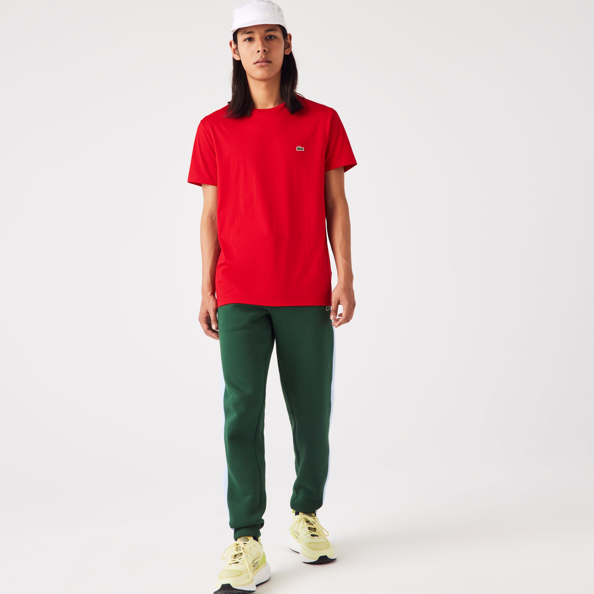Εικόνα της Ανδρικό T-shirt Pima Cotton Jersey με Λαιμόκοψη