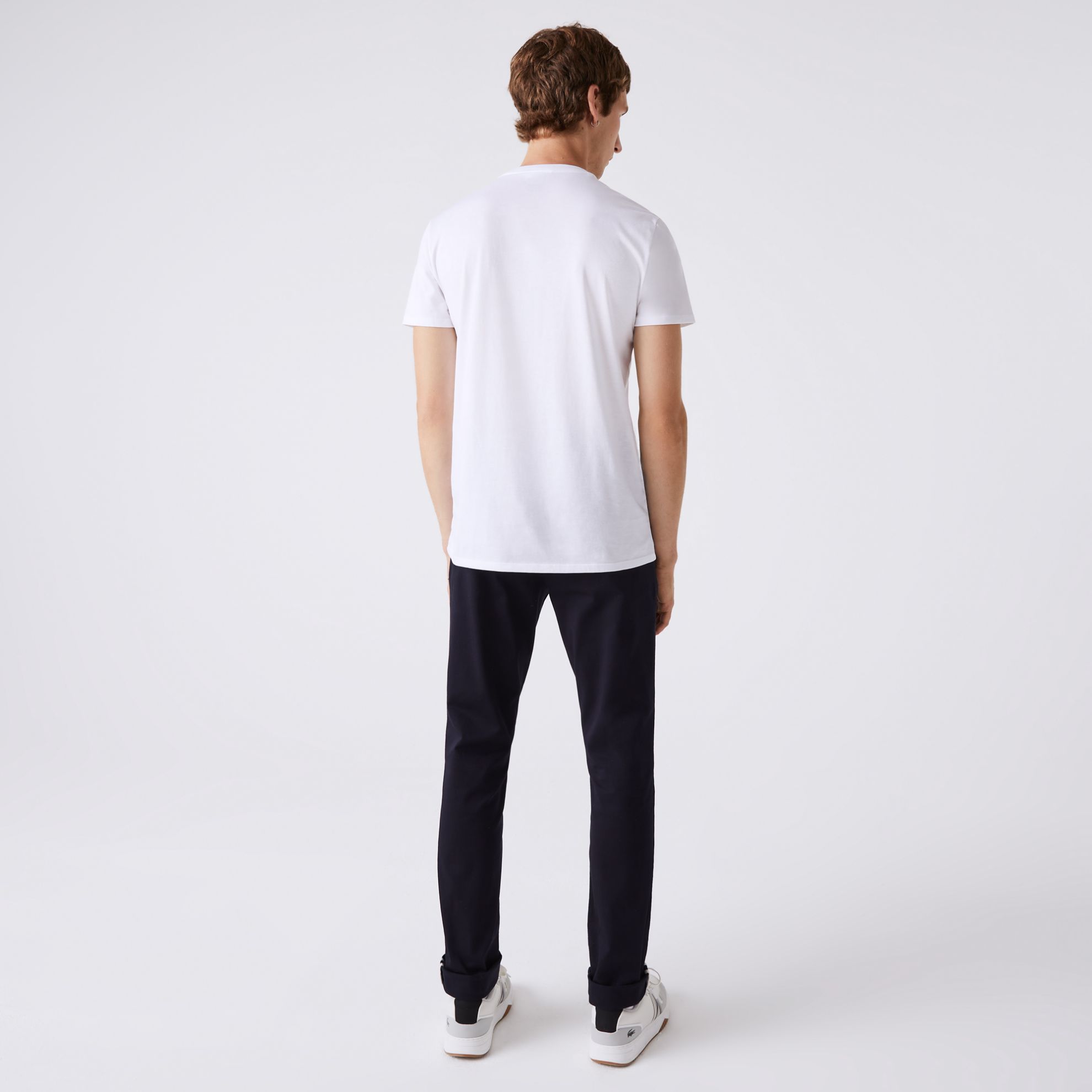 Εικόνα της Ανδρικό V-neck T-shirt Pima Cotton Jersey