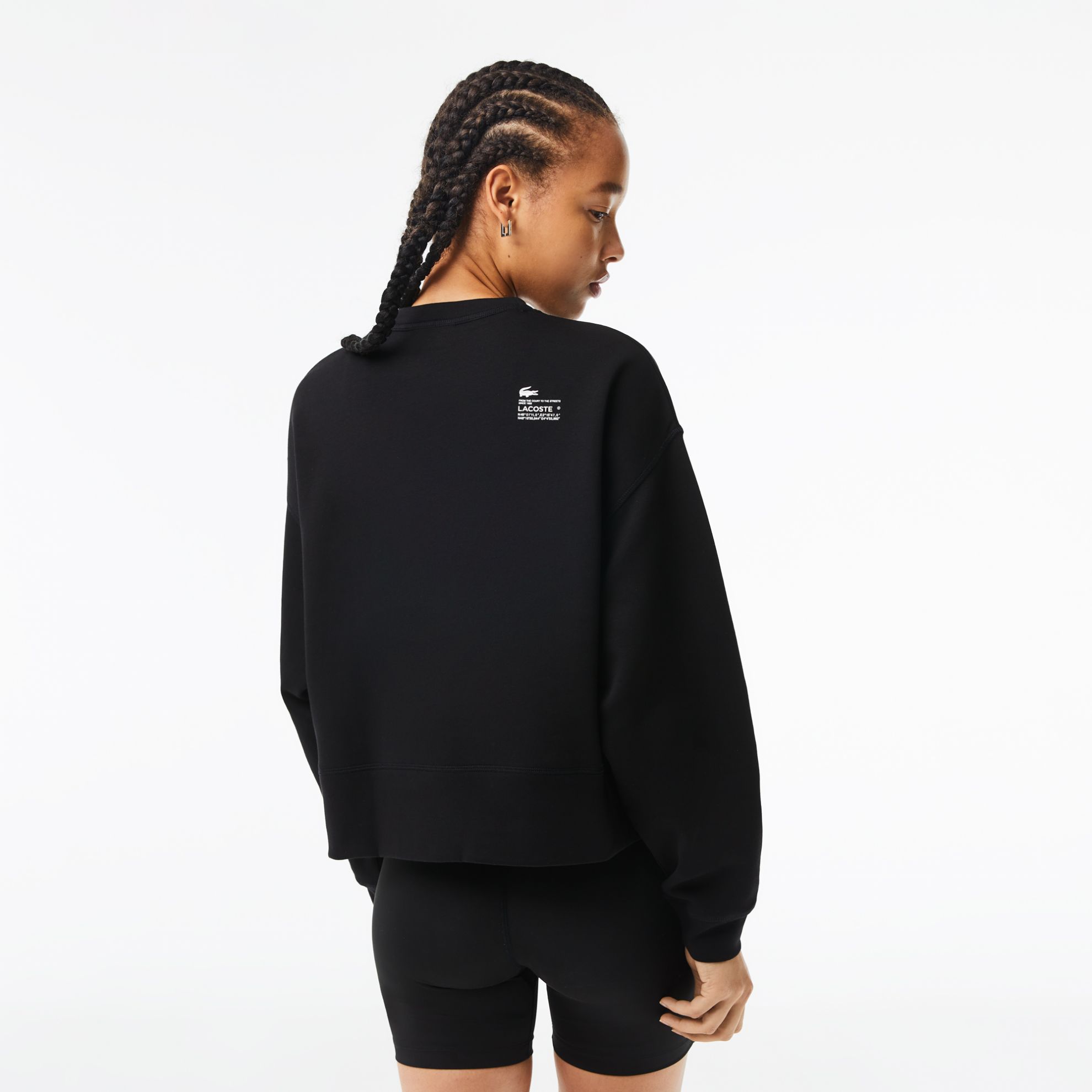 Εικόνα της Γυναικείο Lacoste Print Back Φούτερ