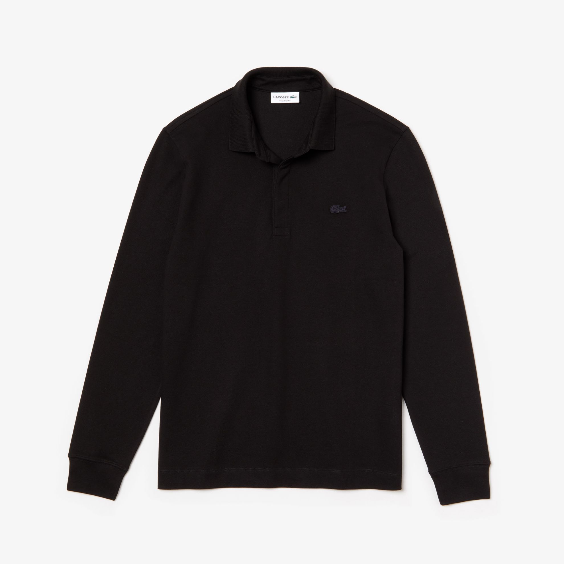 Εικόνα της Smart Paris Μακρυμάνικη Polo Μπλούζα Stretch Cotton Piqué