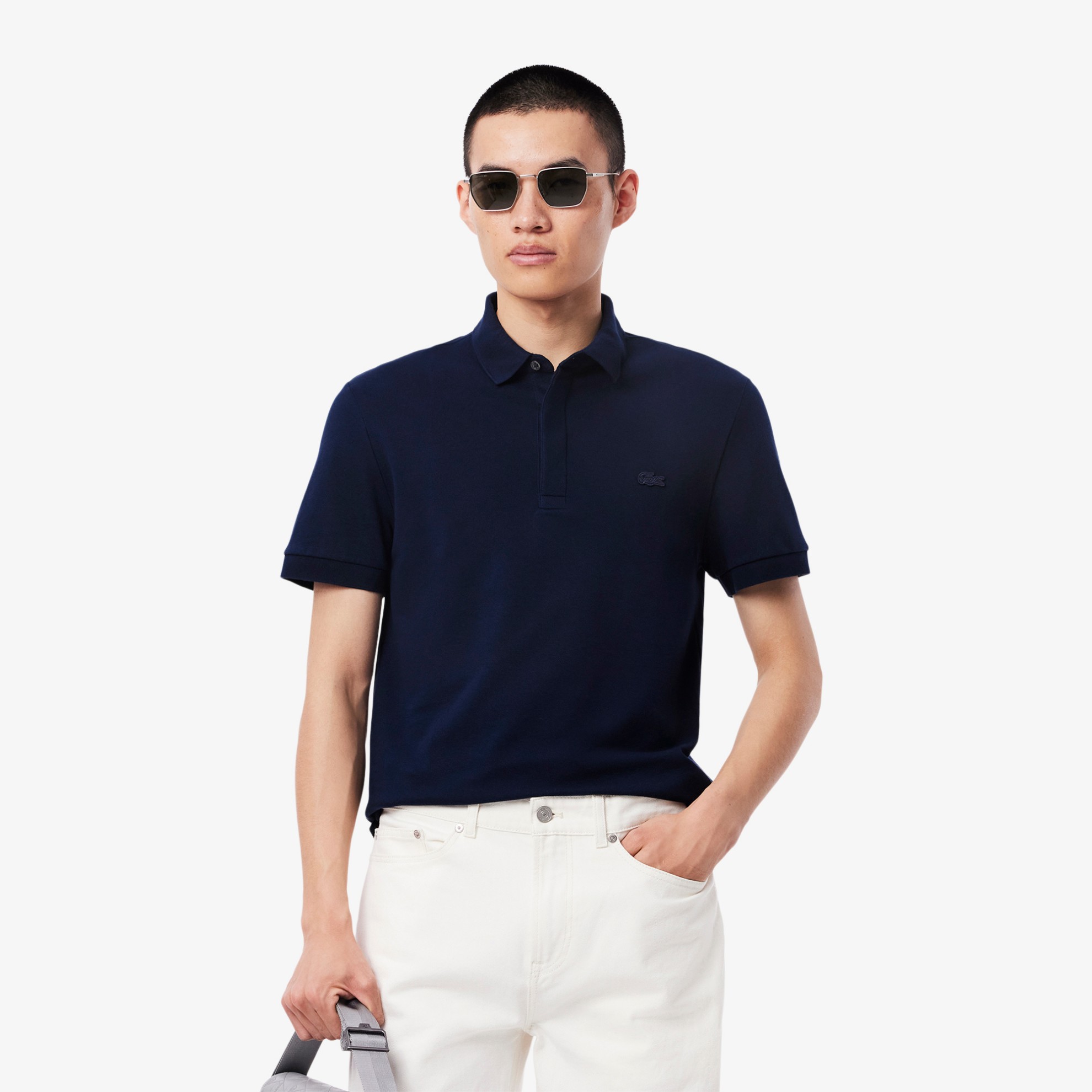 Εικόνα της Smart Paris Polo Μπλούζα Stretch Cotton Piqué