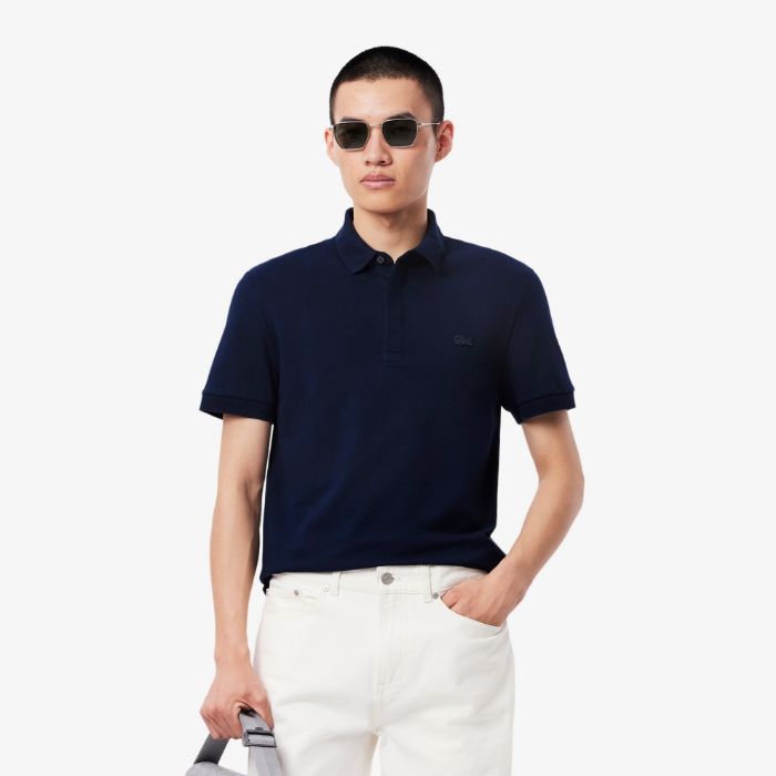 Εικόνα της Smart Paris Polo Μπλούζα Stretch Cotton Piqué
