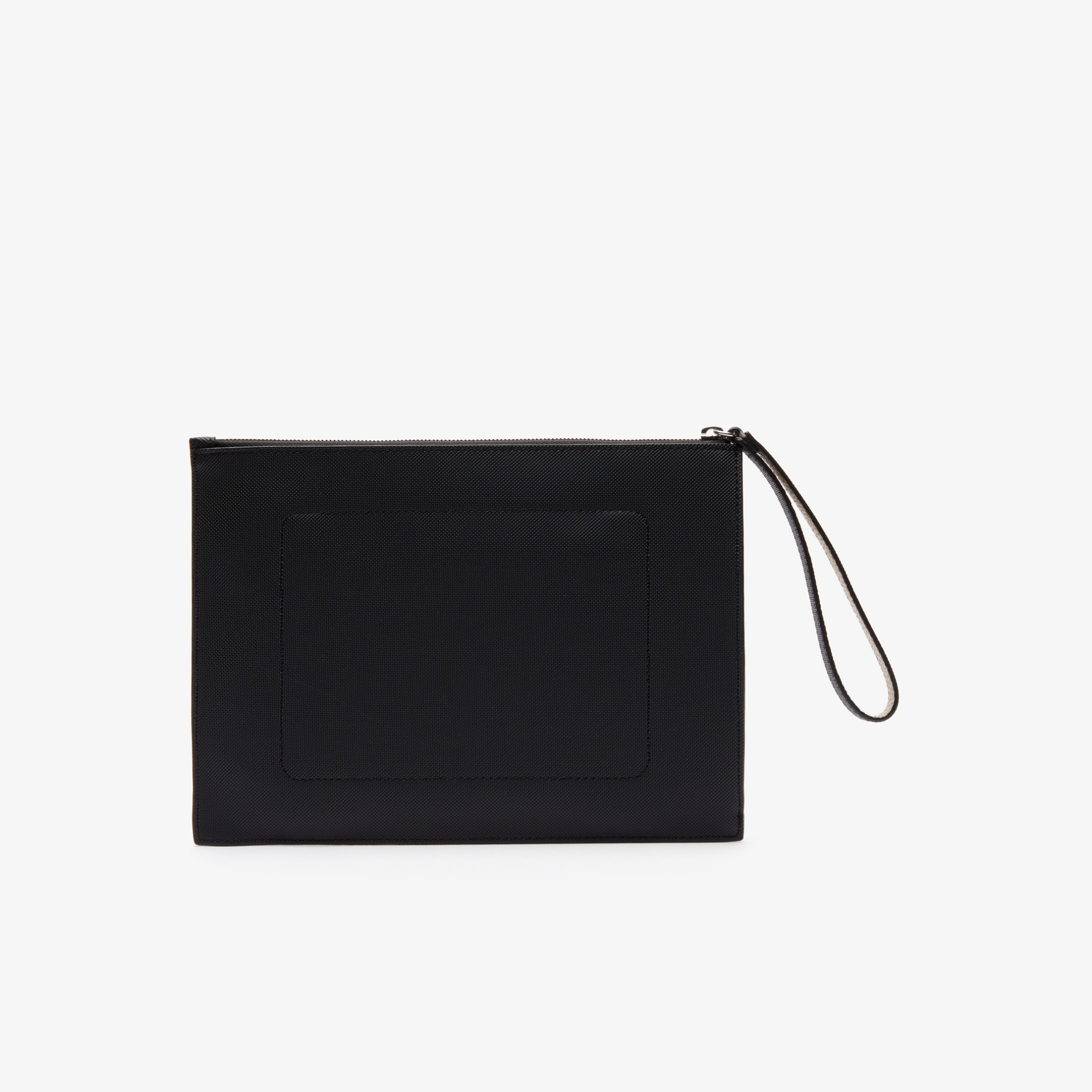 Εικόνα της Unisex Anna Coated Piqué Canvas Clutch με Φερμουάρ