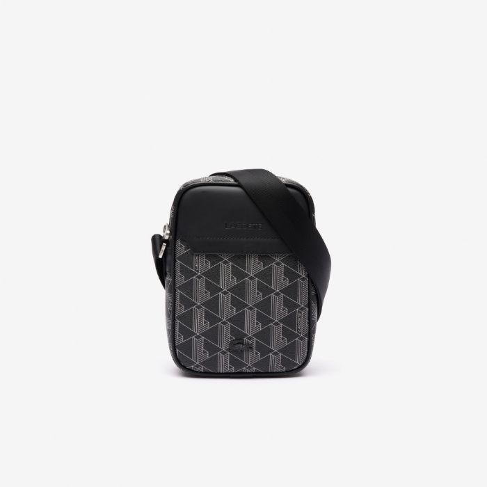 Εικόνα της Ανδρική The Blend Monogram Print Vertical Τσάντα Ώμου
