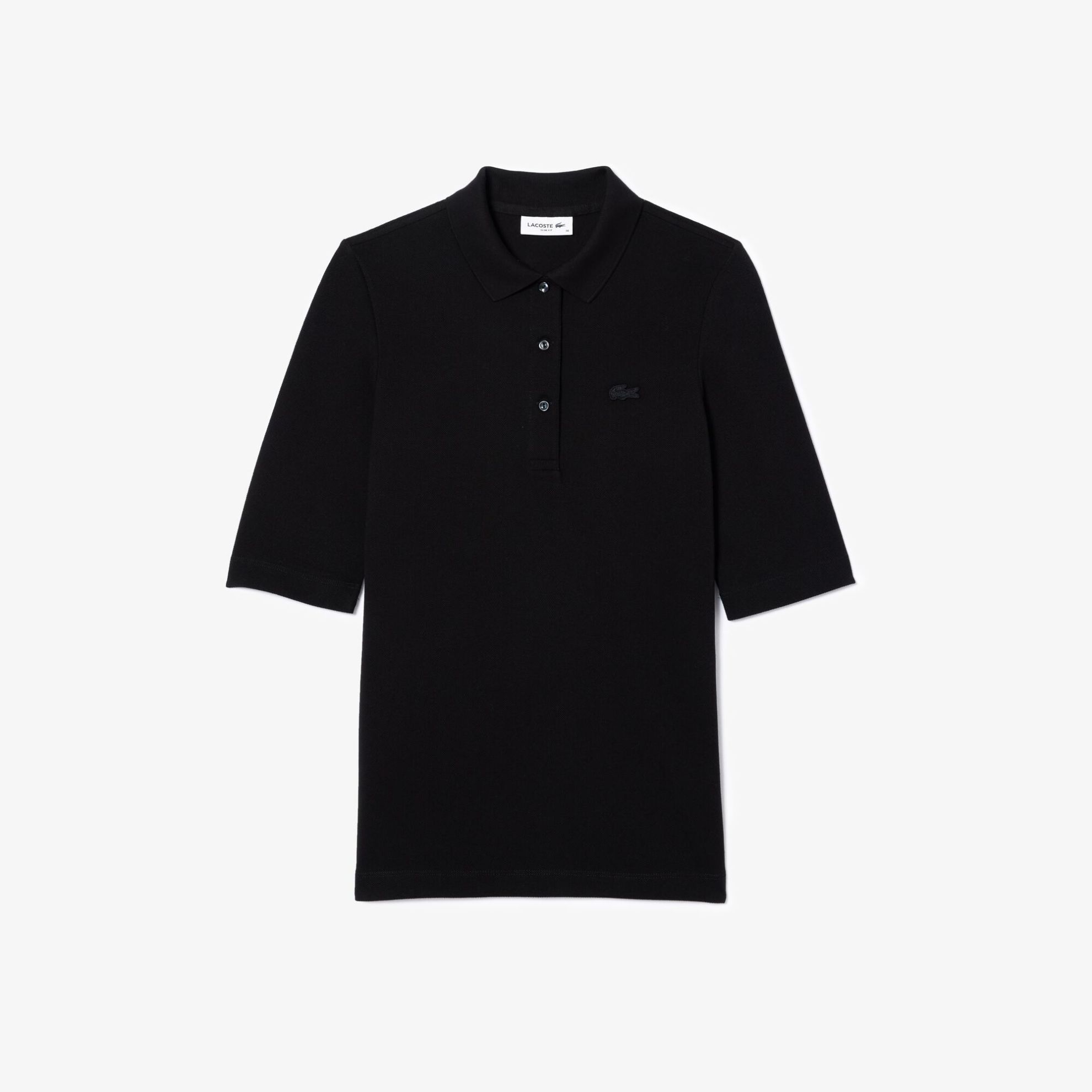 Εικόνα της Γυναικείο Slim Fit L.12.D Μπλουζάκι polo τριών τετάρτων μανίκι