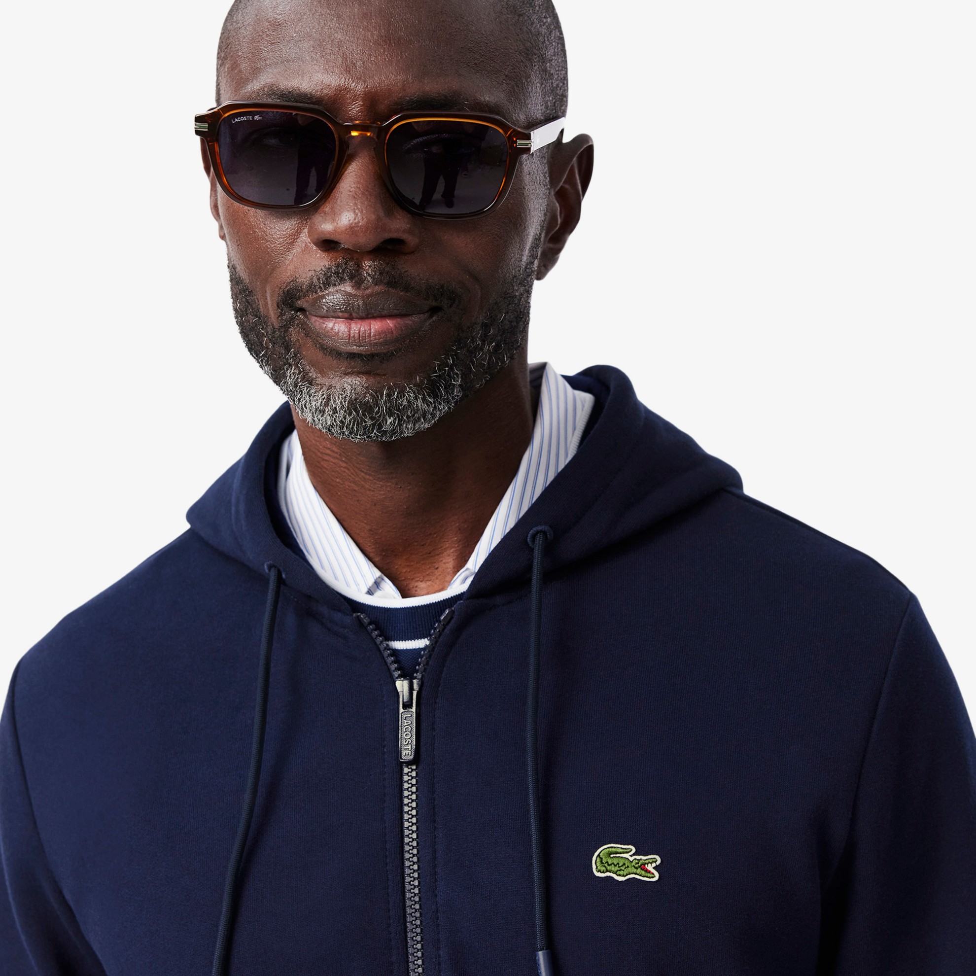 Εικόνα της Ανδρικό Lacoste Kangaroo Pocket Jogger Φούτερ με Φερμουάρ