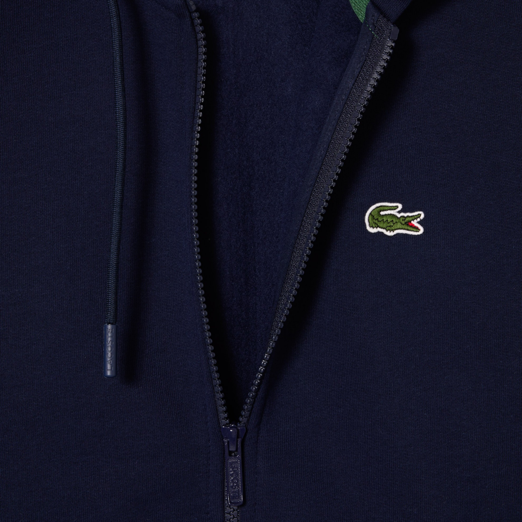 Εικόνα της Ανδρικό Lacoste Kangaroo Pocket Jogger Φούτερ με Φερμουάρ