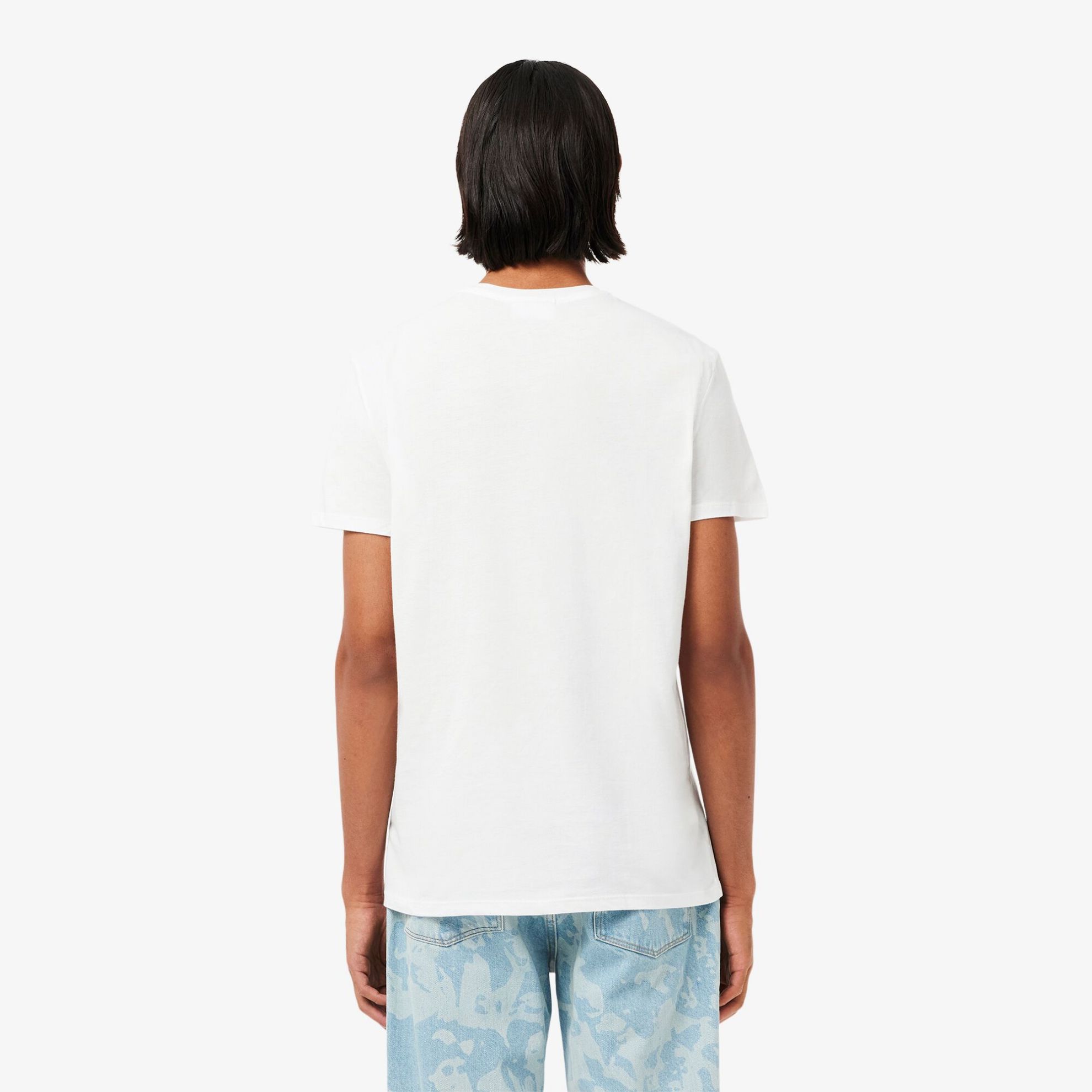 Εικόνα της Ανδρικό T-shirt Pima Cotton Jersey με Λαιμόκοψη