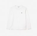 Ανδρικό Μακρυμάνικο Pima Cotton T-shirt με Λαιμόκοψη