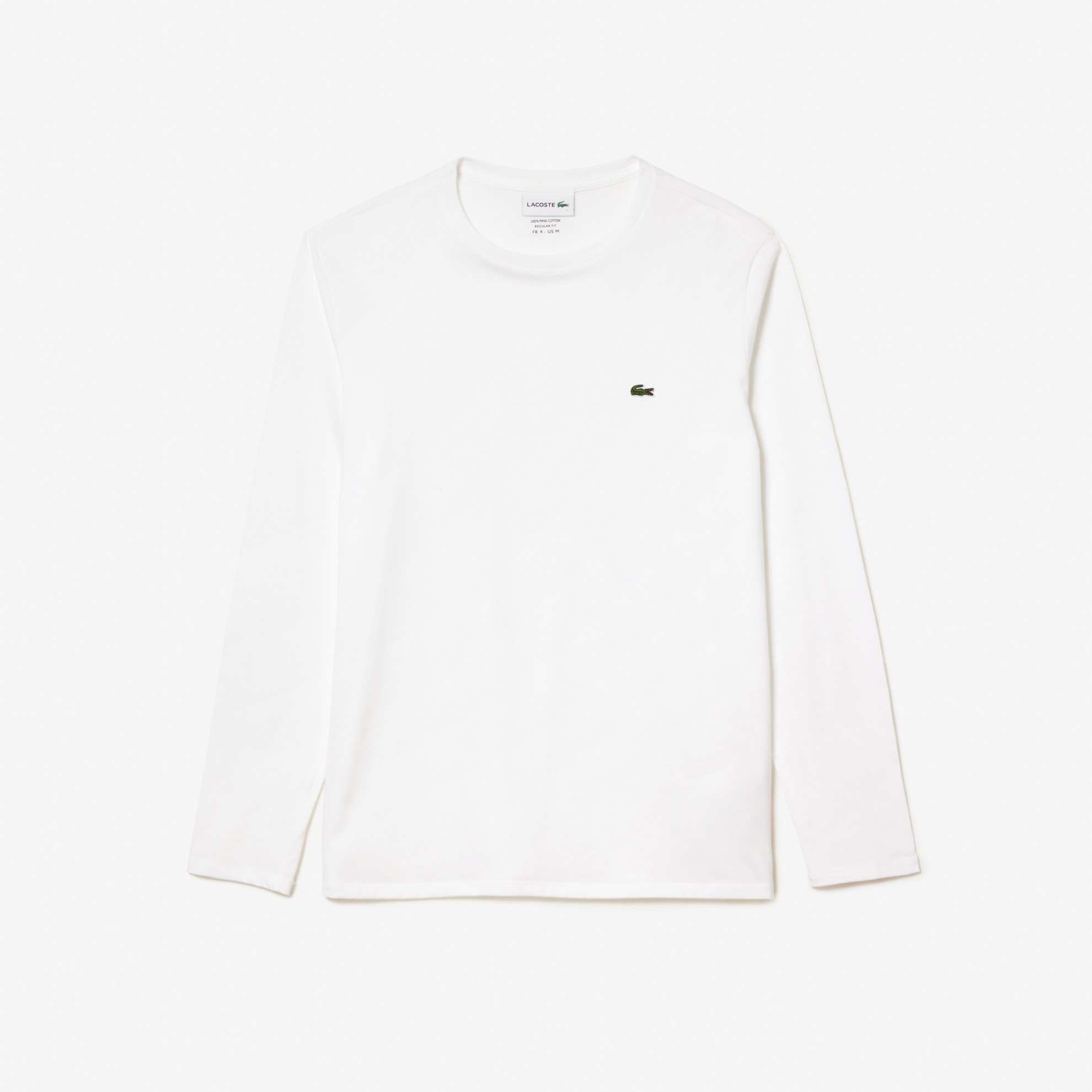 Εικόνα της Ανδρικό Μακρυμάνικο Pima Cotton T-shirt με Λαιμόκοψη