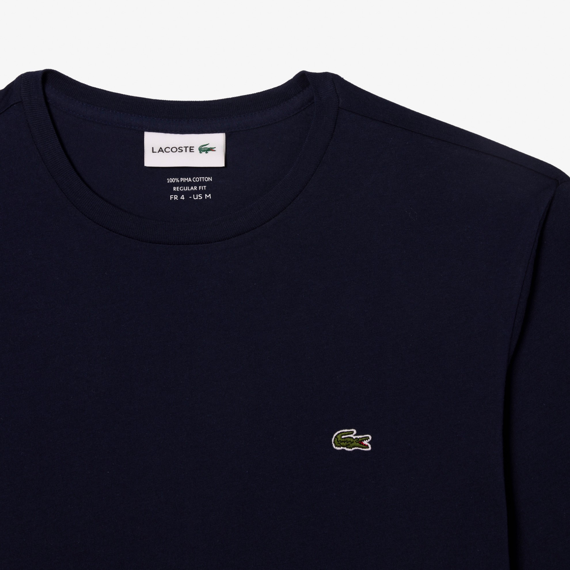 Εικόνα της Ανδρικό Μακρυμάνικο Pima Cotton T-shirt με Λαιμόκοψη