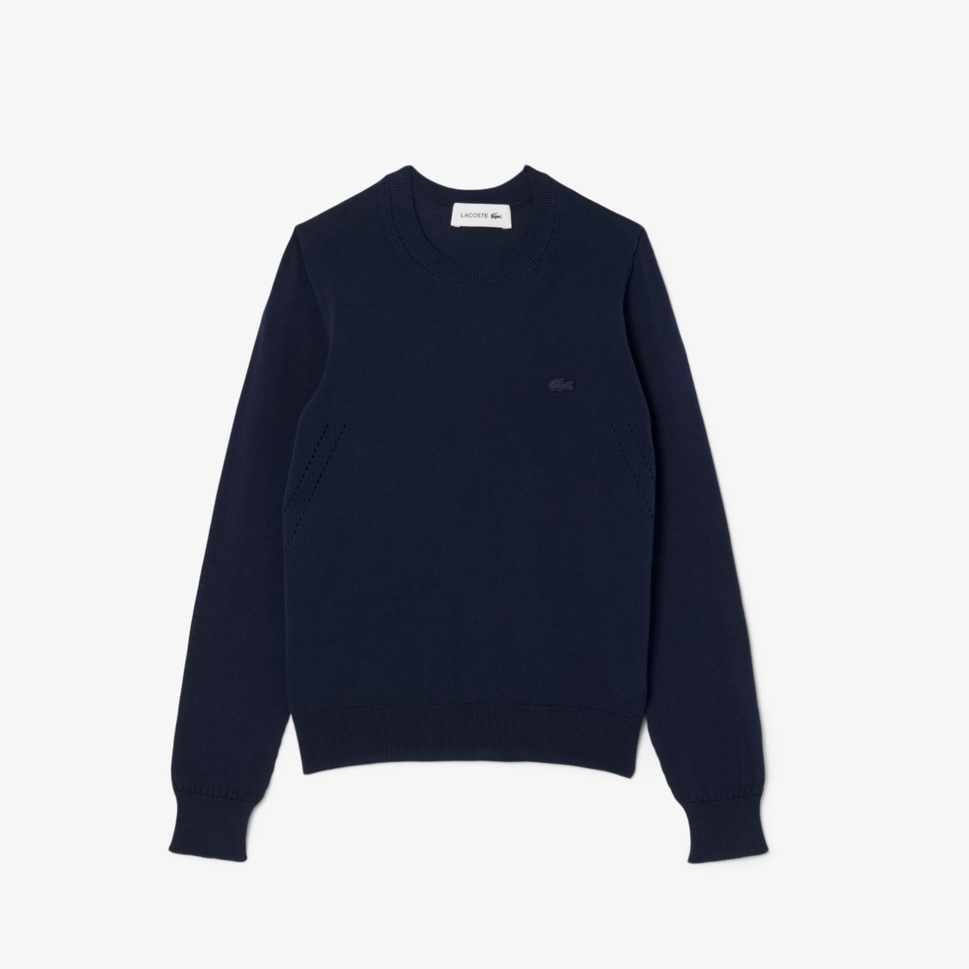 Εικόνα της Γυναικείο 3D Knit Crew Neck Πουλόβερ