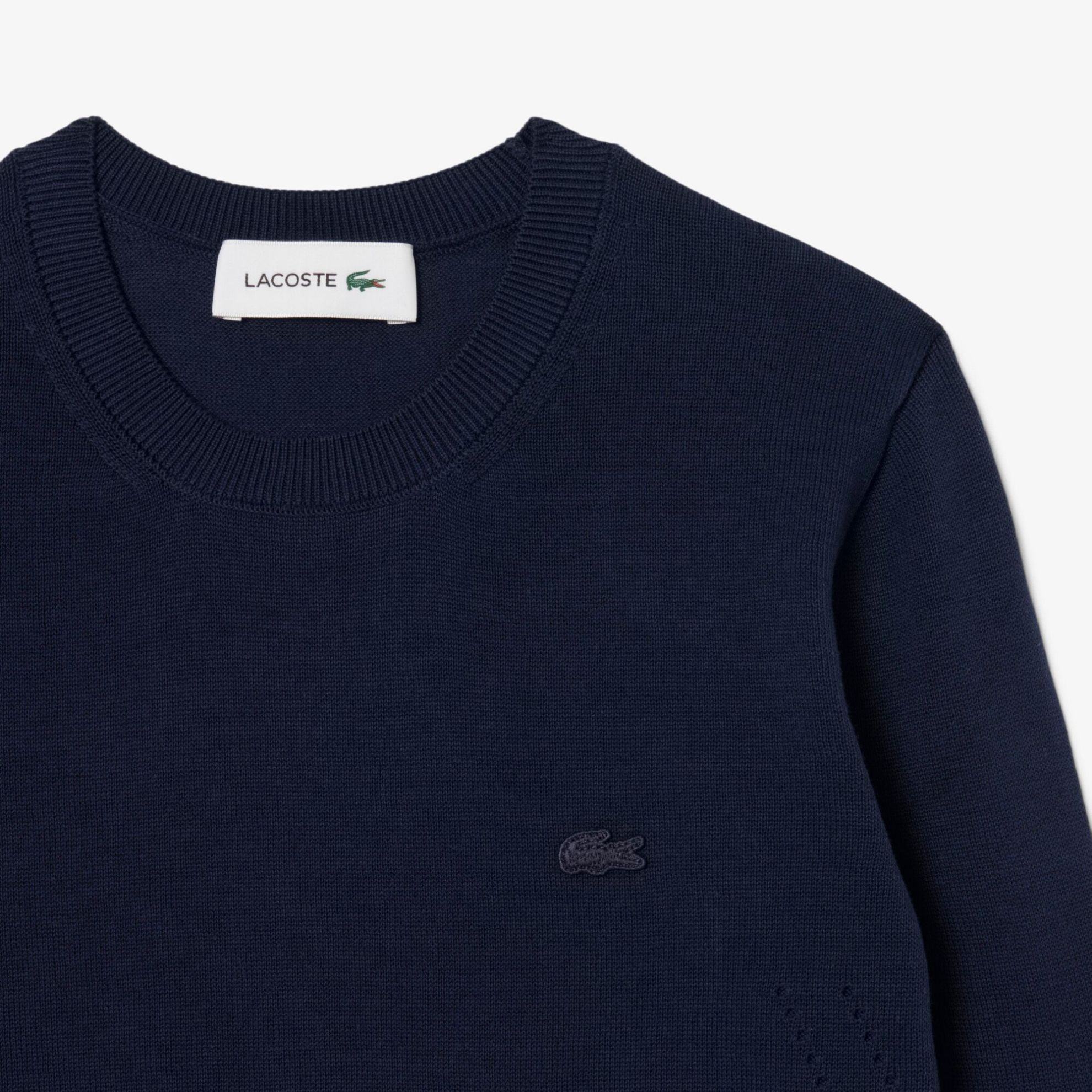 Εικόνα της Γυναικείο 3D Knit Crew Neck Πουλόβερ