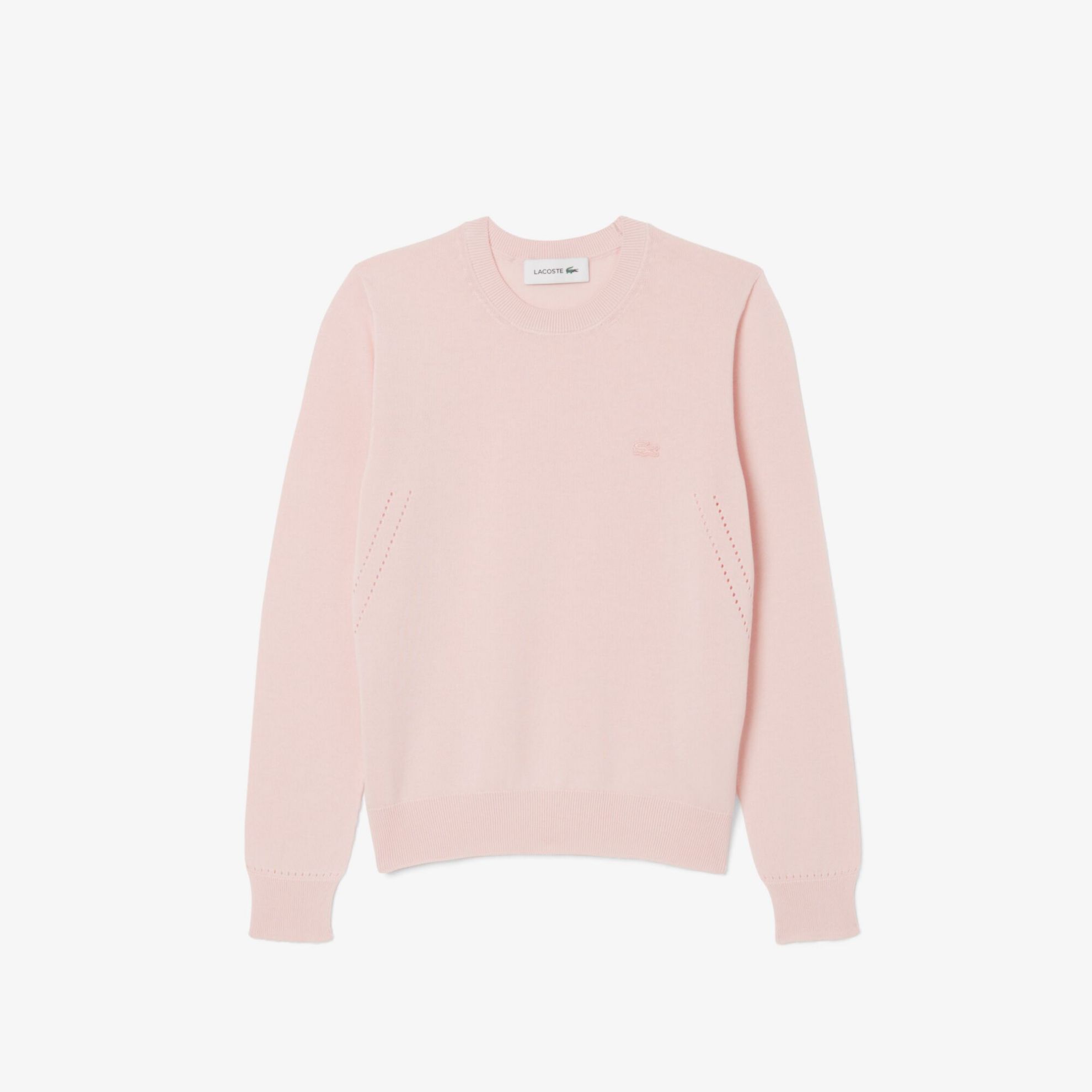 Εικόνα της Γυναικείο 3D Knit Crew Neck Πουλόβερ