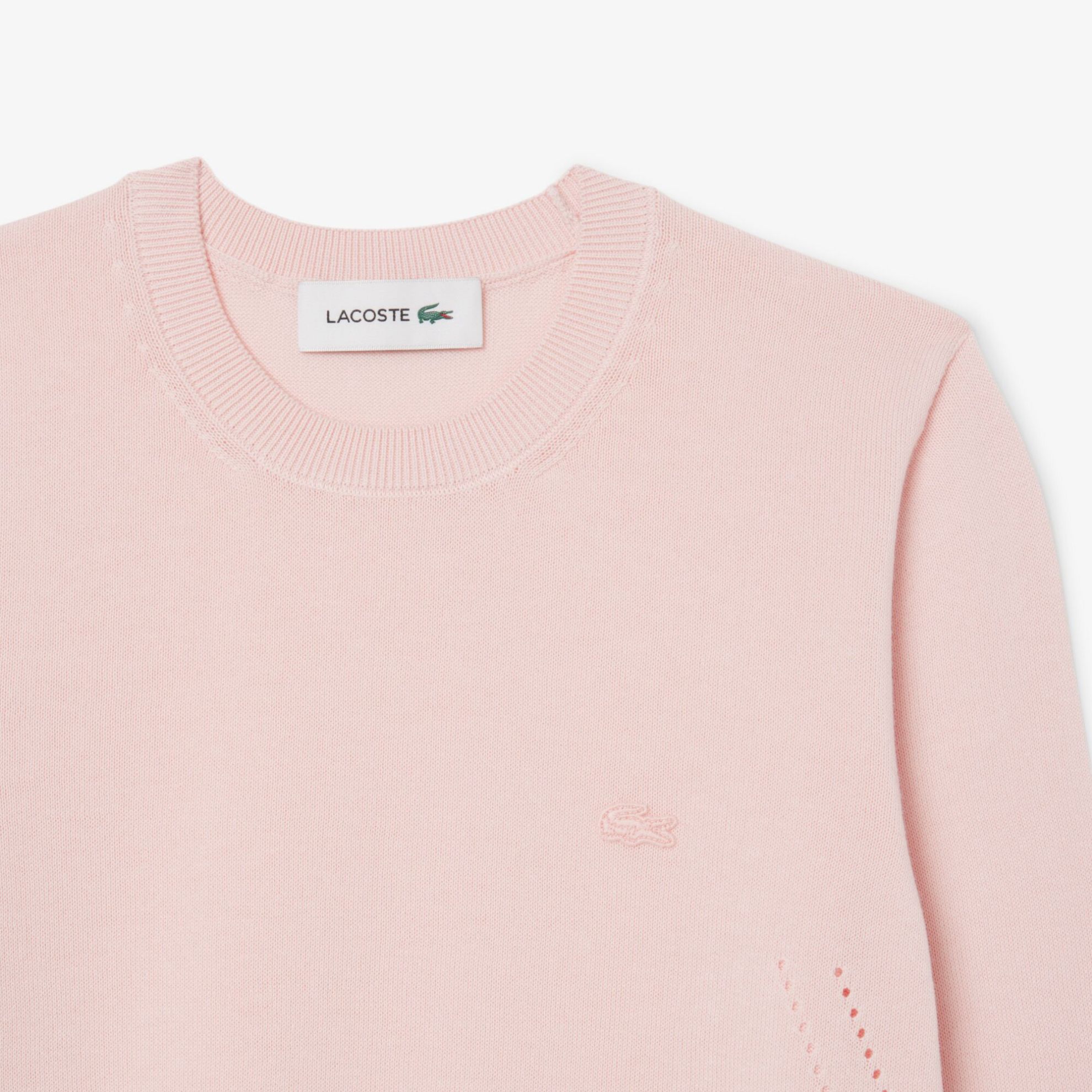 Εικόνα της Γυναικείο 3D Knit Crew Neck Πουλόβερ