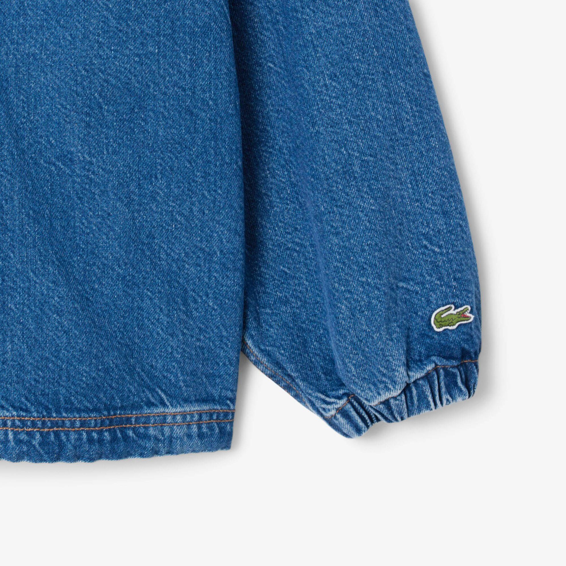Εικόνα της Γυναικείο Oversized Denim Popover Jacket