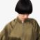 Εικόνα της Γυναικείο Oversized Embroidered Signature Σατέν Bomber Jacket