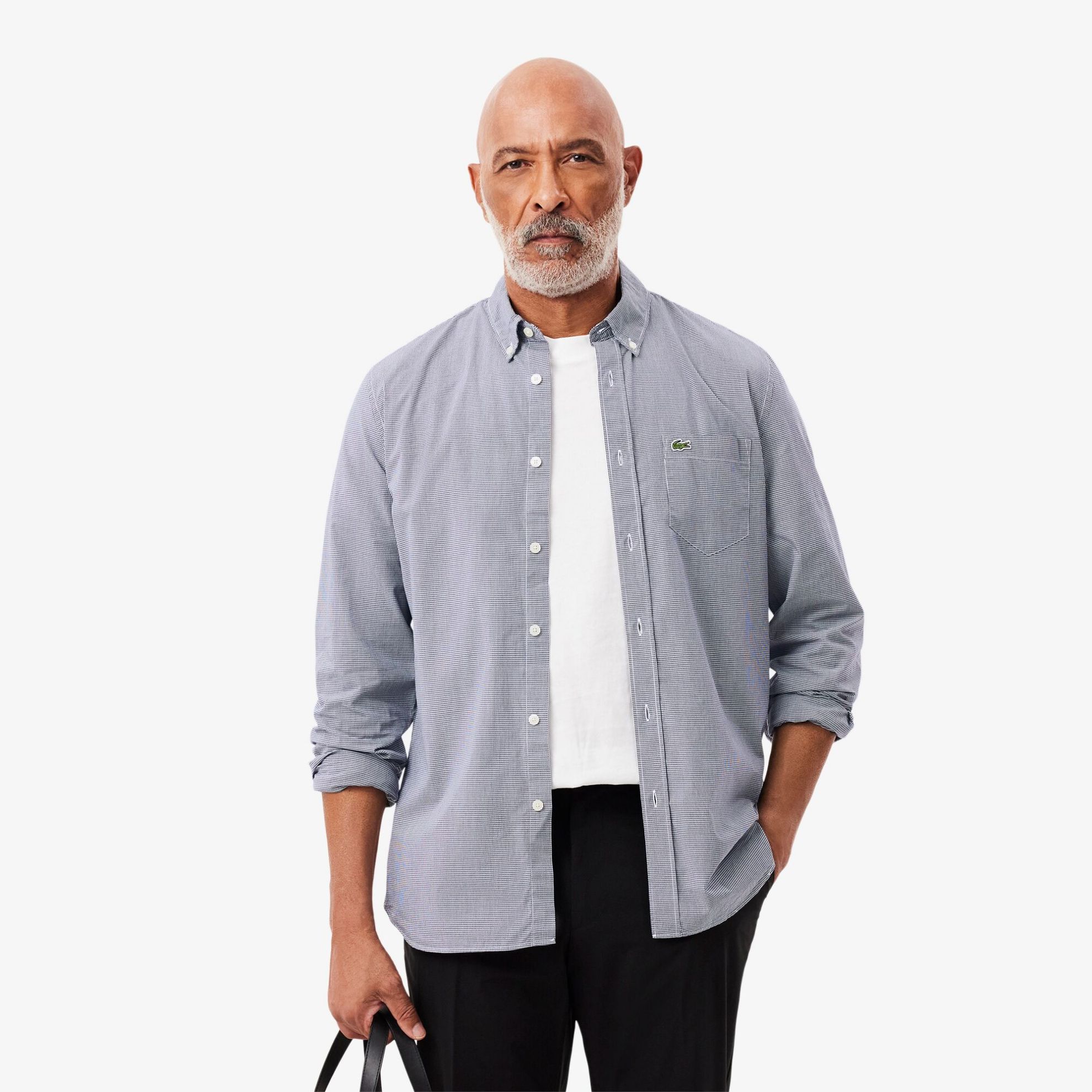 Εικόνα της Ανδρικό Gingham Poplin Πουκάμισο Regular Fit