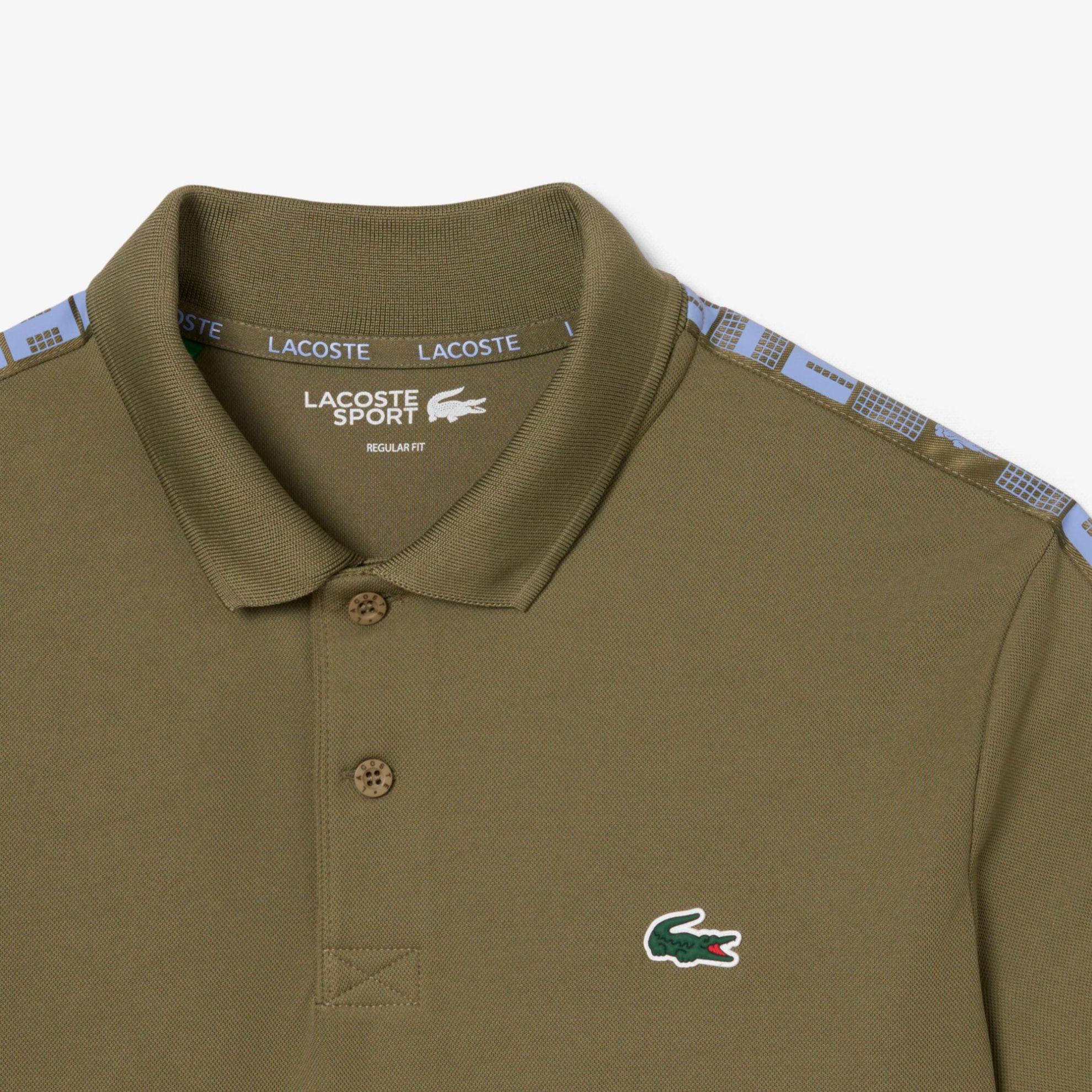 Εικόνα της Ανδρική Ultra Dry Branded Stripe Tennis Polo Μπλούζα