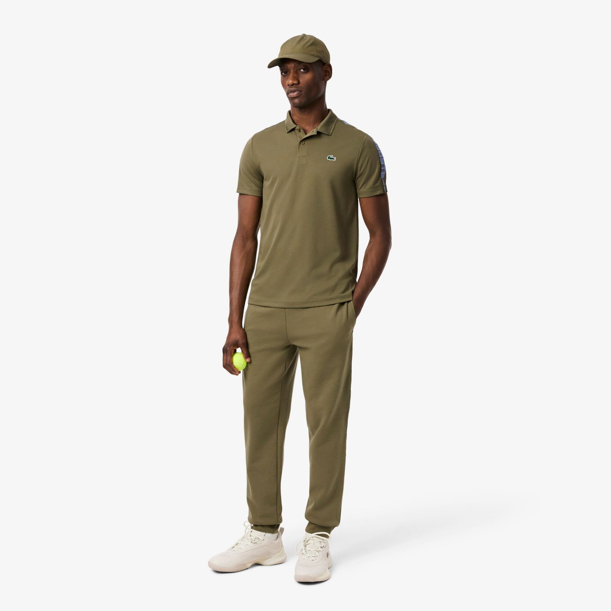 Εικόνα της Ανδρική Ultra Dry Branded Stripe Tennis Polo Μπλούζα
