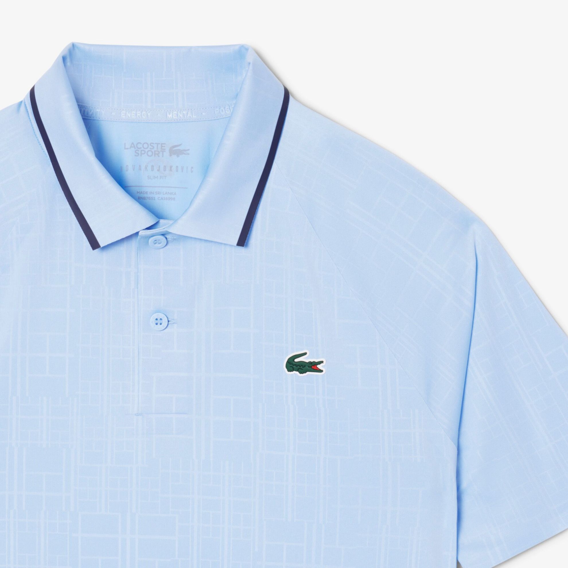 Εικόνα της Lacoste Tennis x Novak Djokovic On Court Polo Μπλούζα