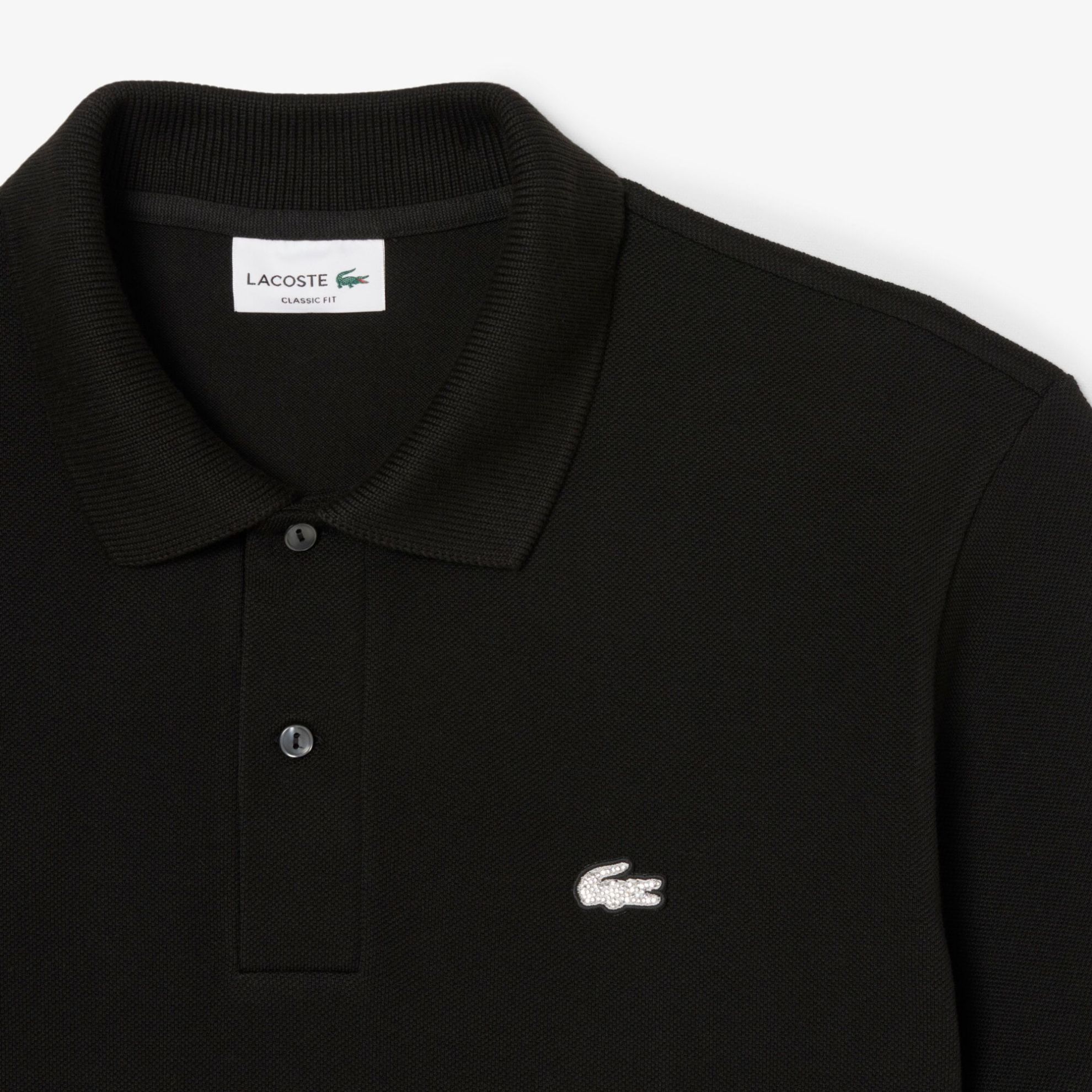 Εικόνα της Ανδρική Diamante Crocodile Pique Polo Μπλούζα Classic Fit