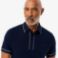 Εικόνα της Smart Paris Stretch Cotton Contrast Trim Polo Μπλούζα
