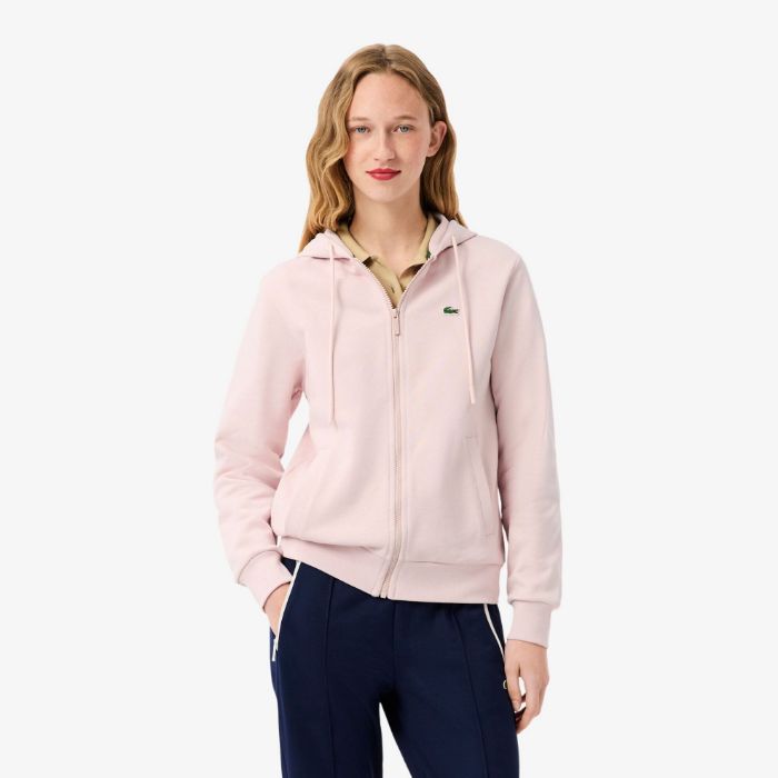 Εικόνα της Γυναικείο Zipped Fleece Hoodie Φούτερ