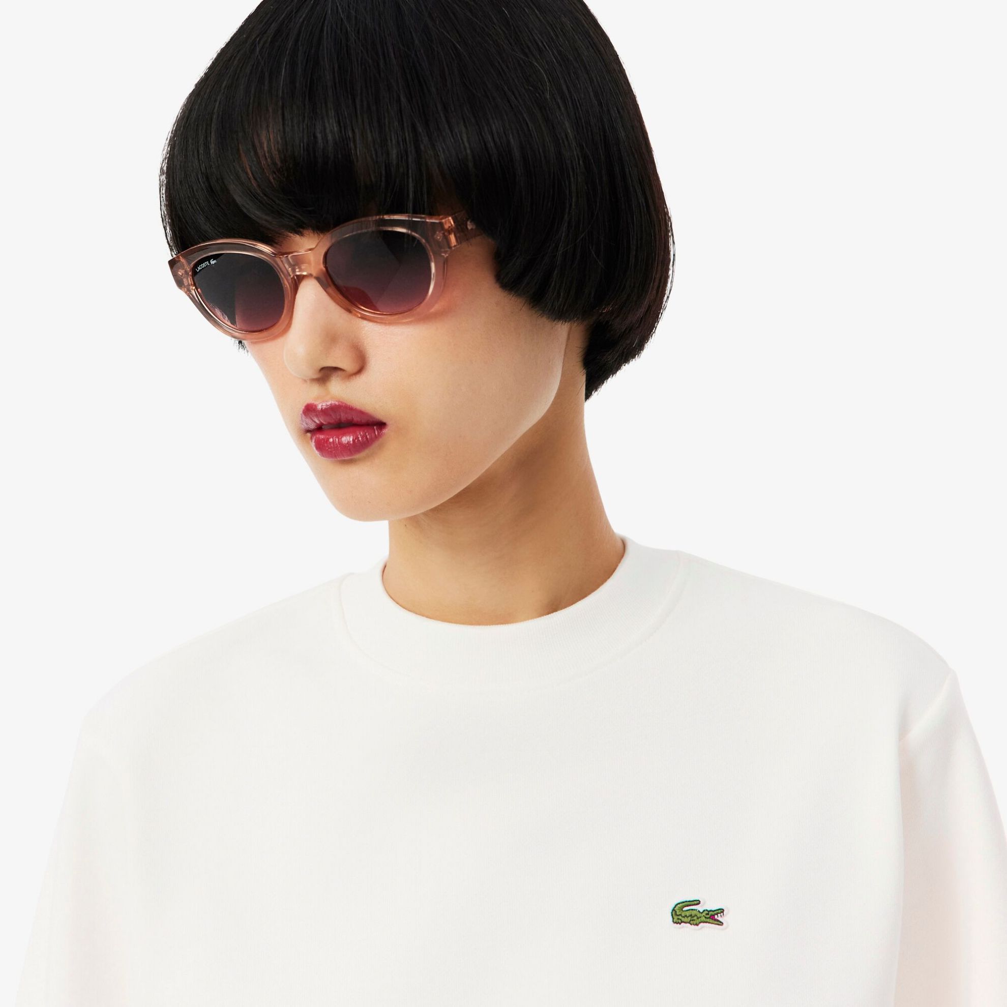 Εικόνα της Γυναικείο Relaxed Fit Fleece Crew Neck Φούτερ