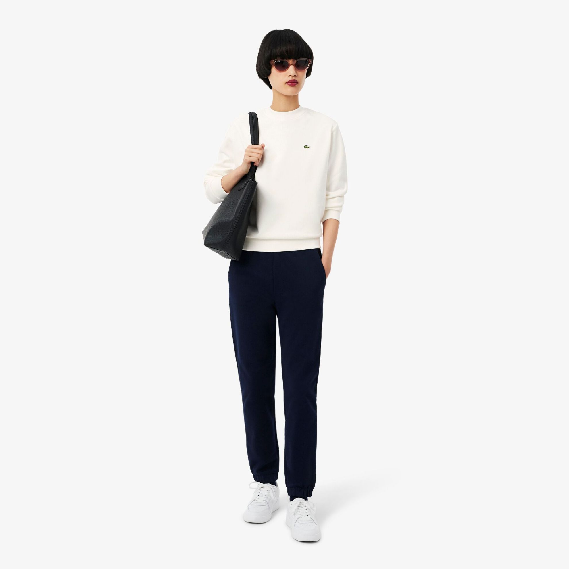 Εικόνα της Γυναικείο Relaxed Fit Fleece Crew Neck Φούτερ