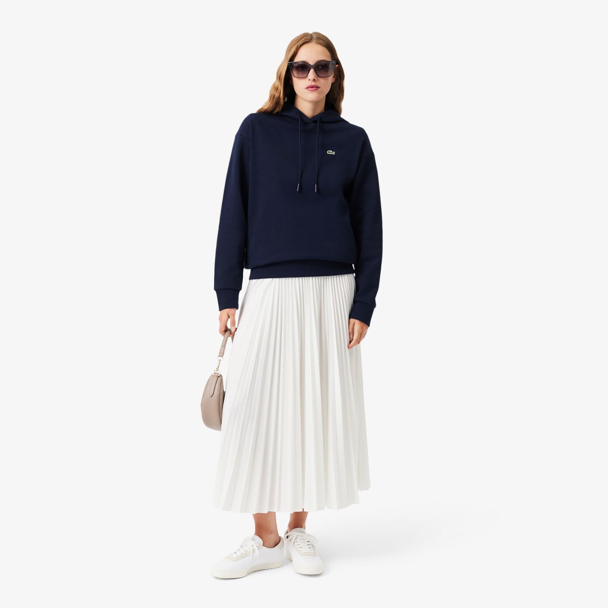 Εικόνα της Γυναικείο Oversized Fleece Hoodie Φούτερ