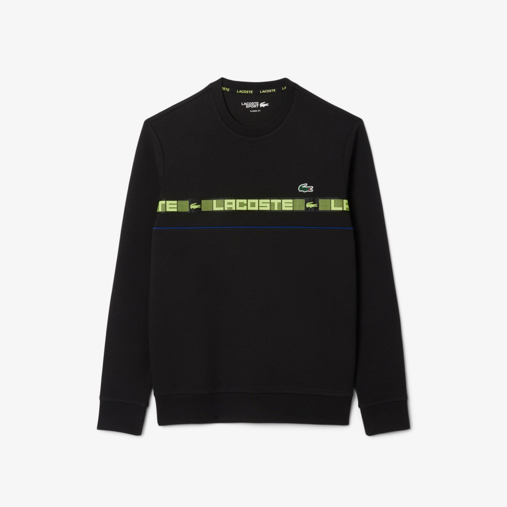 Εικόνα της Ανδρικό Branded Stripe Tennis Φούτερ