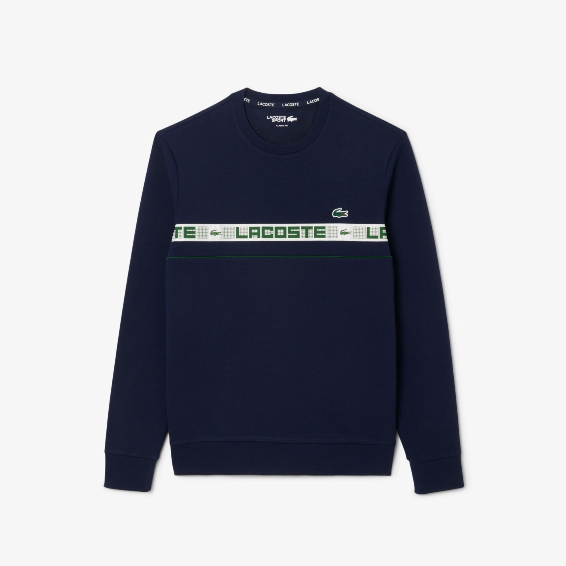 Εικόνα της Ανδρικό Branded Stripe Tennis Φούτερ