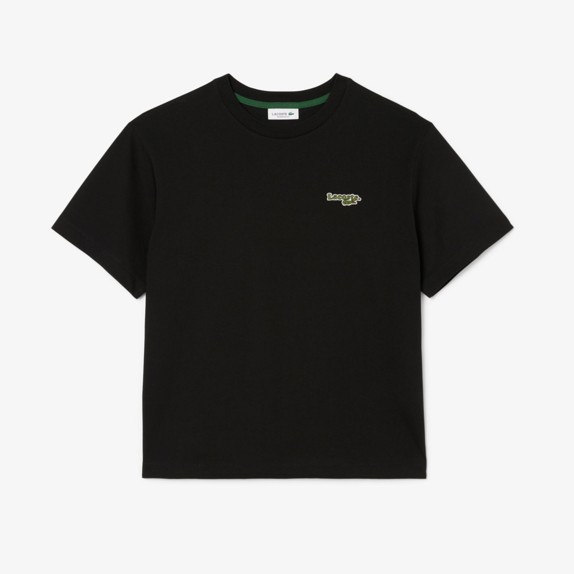 Εικόνα της Γυναικείο Oversized Short Cut Cotton Logo T-shirt