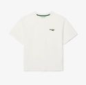 Γυναικείο Oversized Short Cut Cotton Logo T-shirt