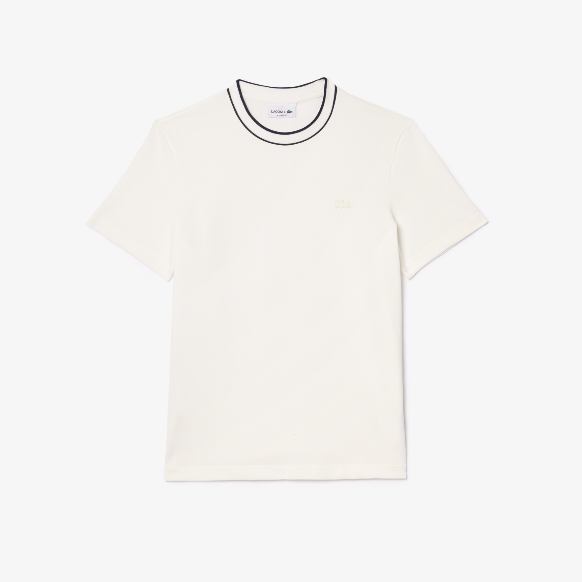 Εικόνα της Ανδρικό Stretch Piqué Stripe Collar T-Shirt