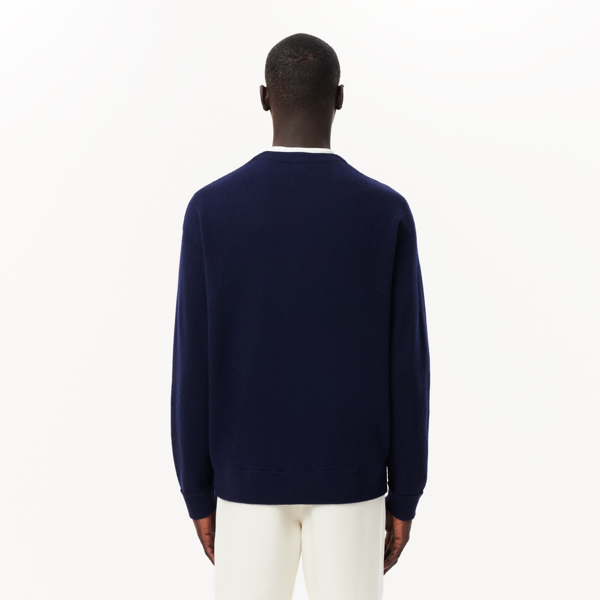 Εικόνα της Ανδρική Lacoste Μάλλινη Ζακέτα Relaxed Fit