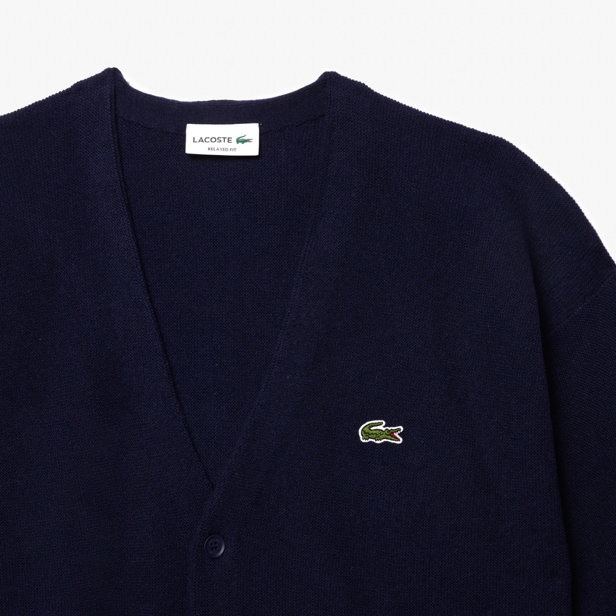 Εικόνα της Ανδρική Lacoste Μάλλινη Ζακέτα Relaxed Fit