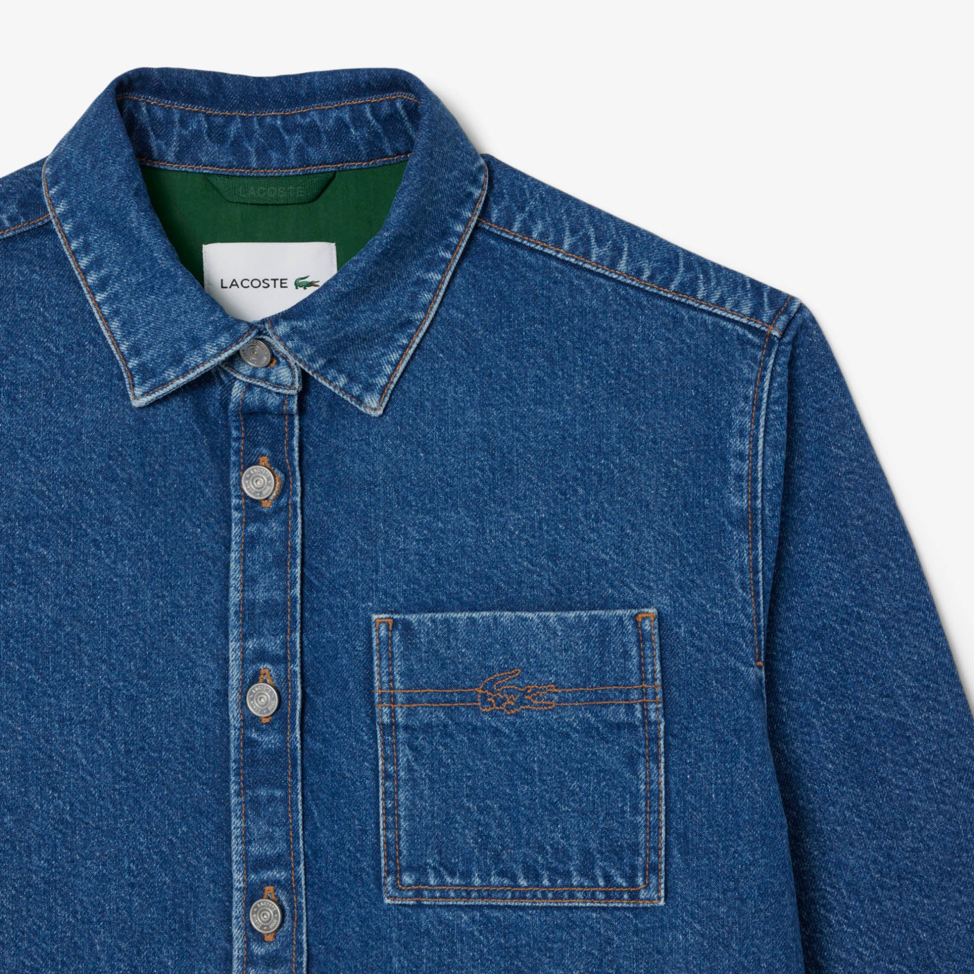Εικόνα της Γυναικείο Oversized Denim Overshirt