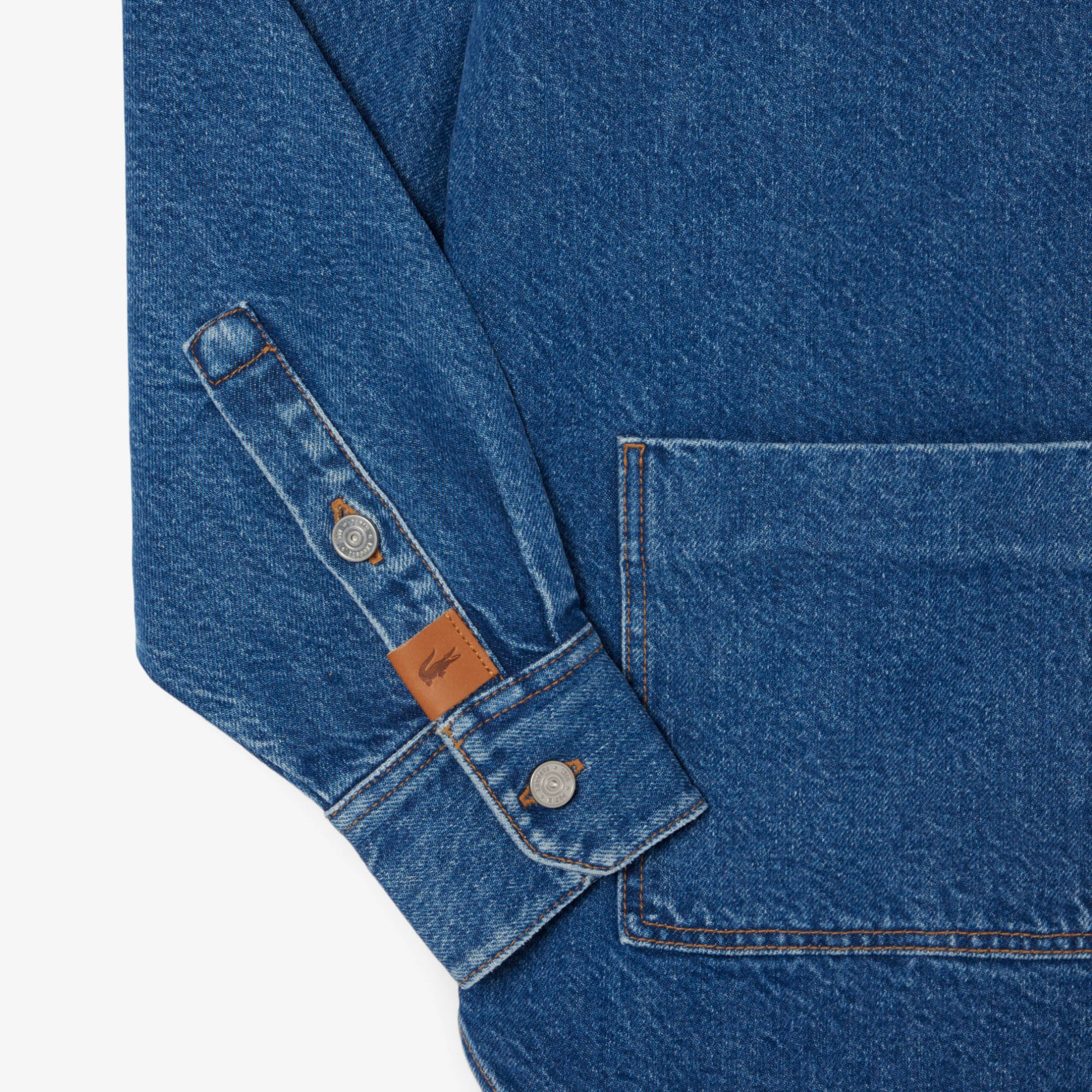Εικόνα της Γυναικείο Oversized Denim Overshirt