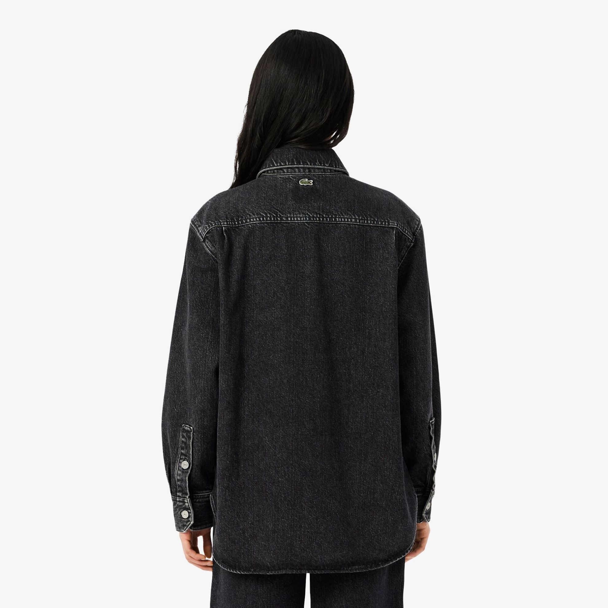 Εικόνα της Γυναικείο Oversized Denim Overshirt