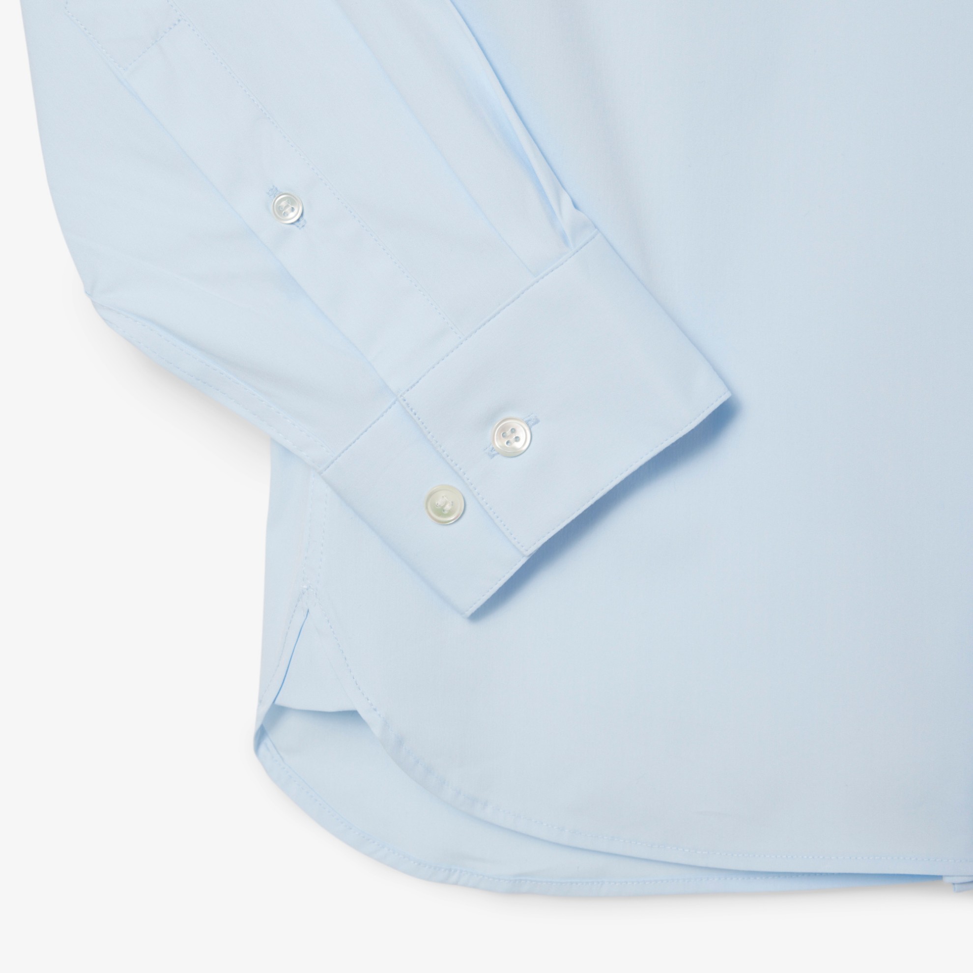 Εικόνα της Ανδρικό French Collar Cotton Poplin Πουκάμισο Slim Fit