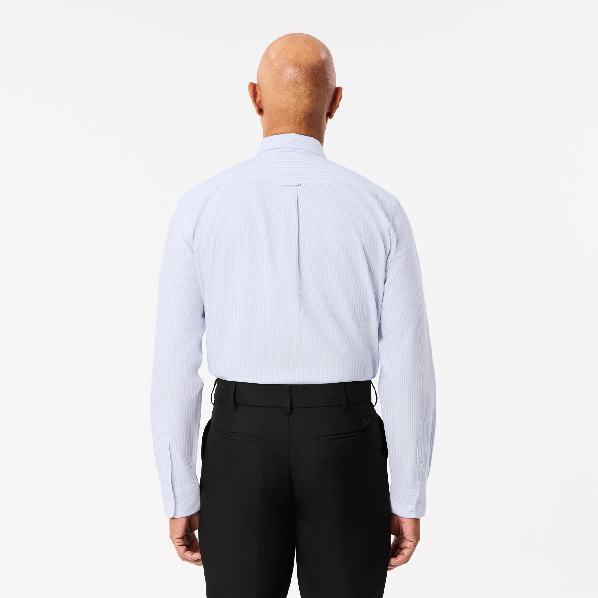 Εικόνα της Ανδρικό Oxford Pocket Ριγέ Πουκάμισο Regular Fit