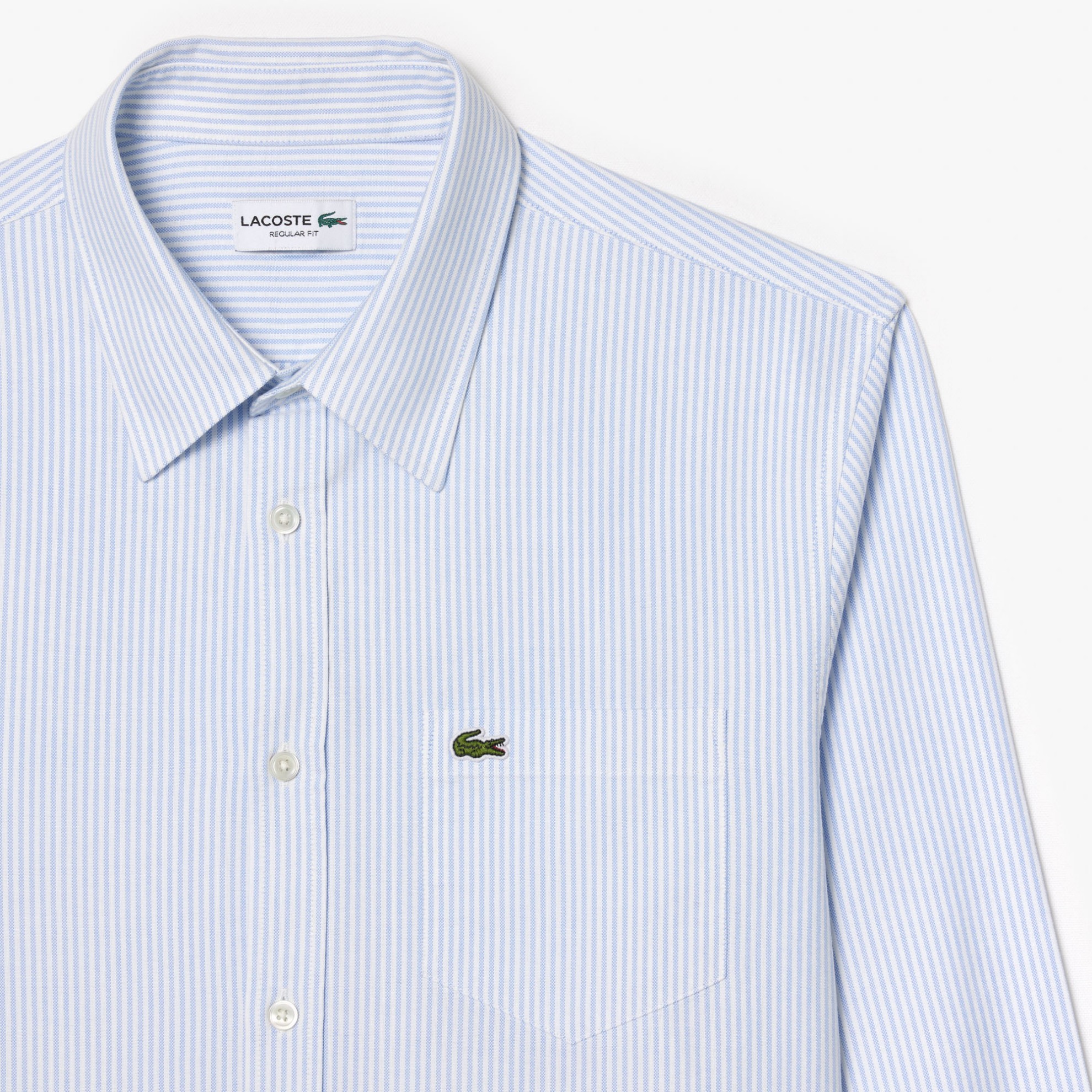 Εικόνα της Ανδρικό Oxford Pocket Ριγέ Πουκάμισο Regular Fit