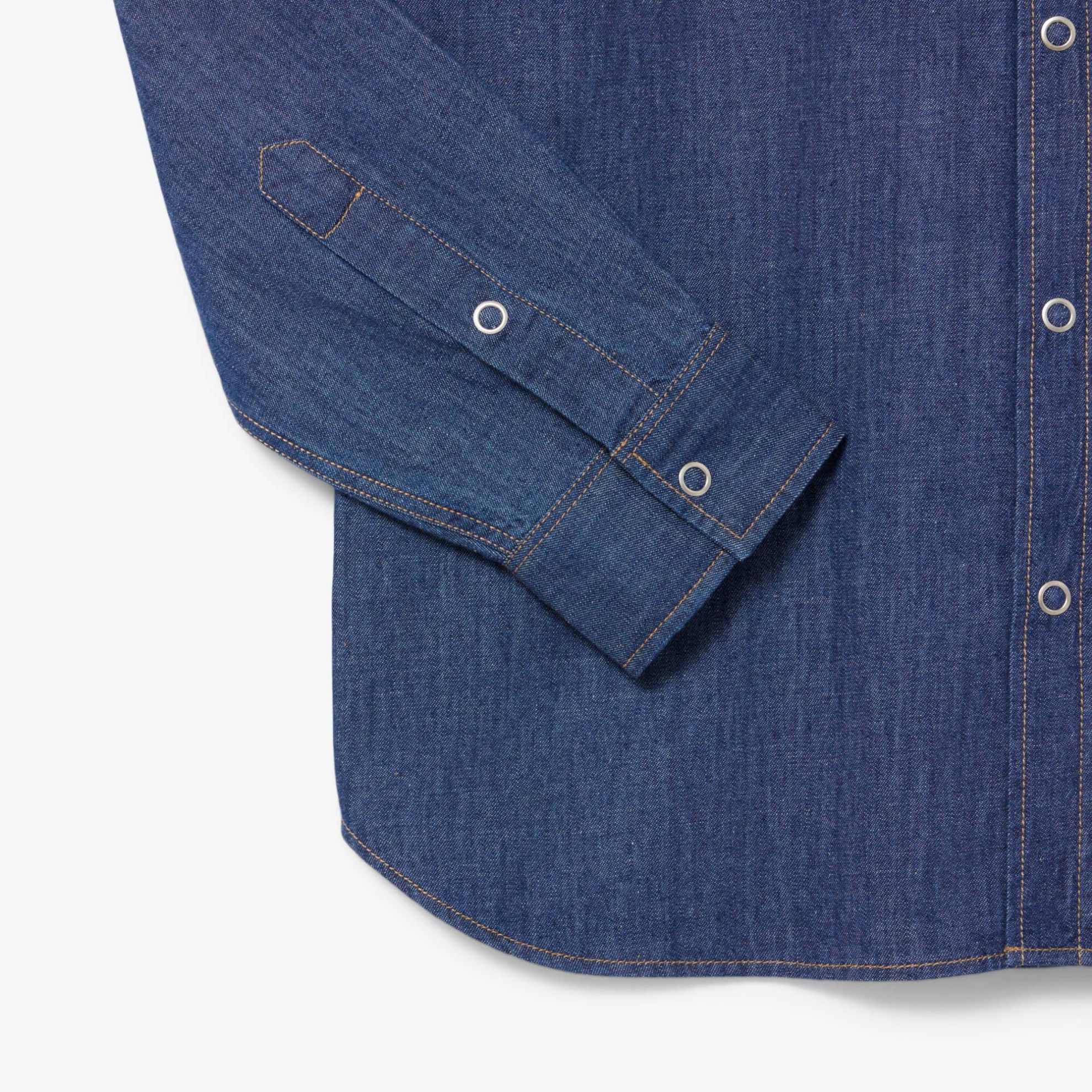 Εικόνα της Ανδρικό Lightweight Denim Πουκάμισο Regular Fit