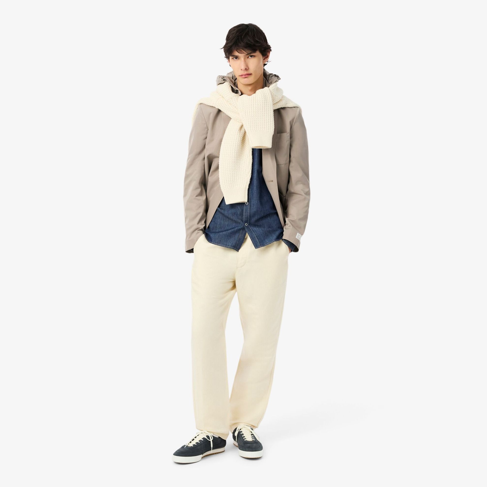 Εικόνα της Ανδρικό Lightweight Denim Πουκάμισο Regular Fit