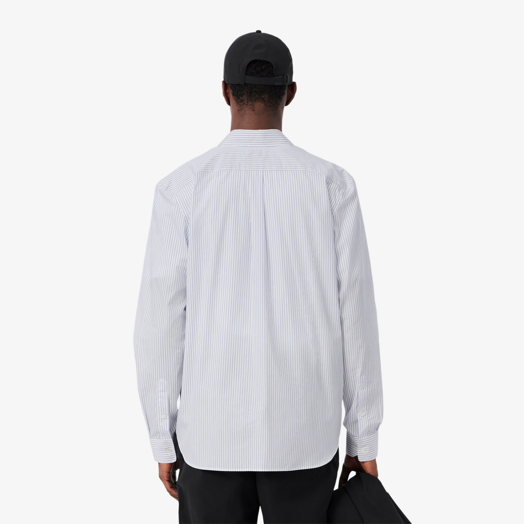 Εικόνα της Ανδρικό Ριγέ Poplin Πουκάμισο Regular Fit