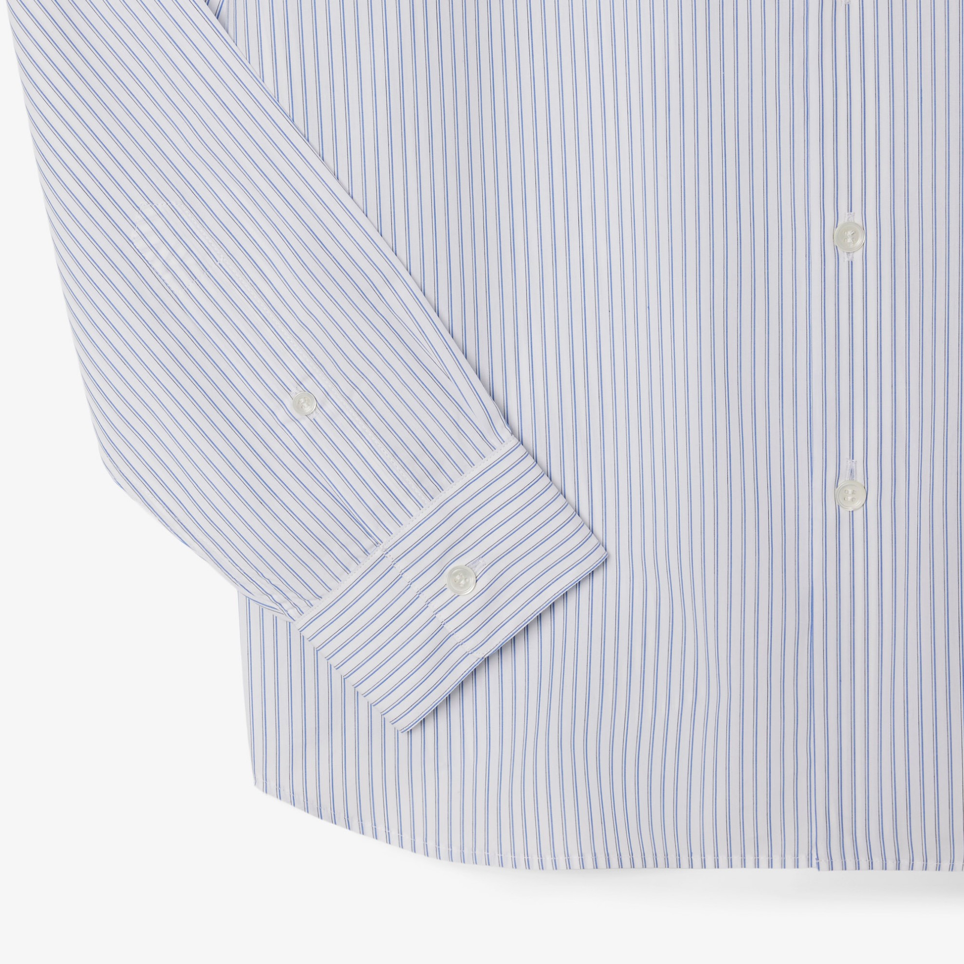 Εικόνα της Ανδρικό Ριγέ Poplin Πουκάμισο Regular Fit